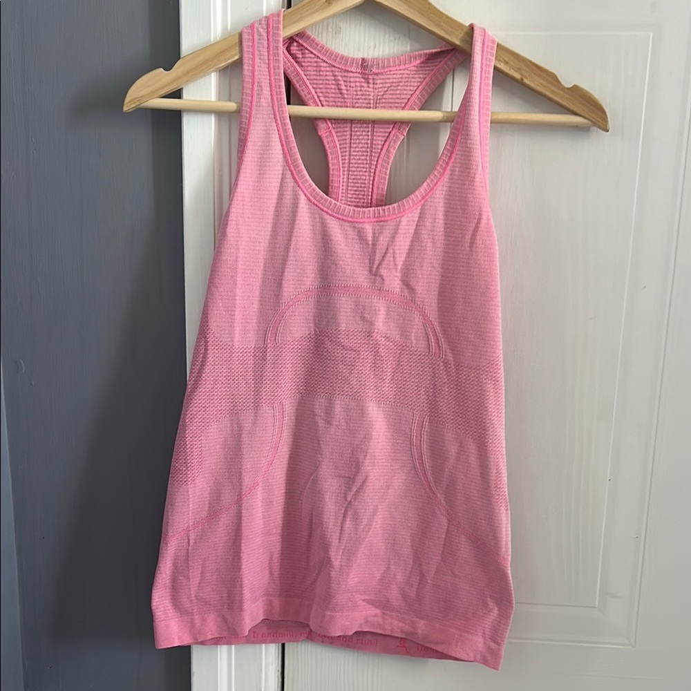 Lululemon Pink Swiftly Tech Racerback
